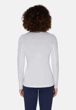 Mammut Aenergy Light Half Zip Women - Fleece Trui - White/Highway -Mammut c66135a2f63a4057afc2e8fc1be01d1b