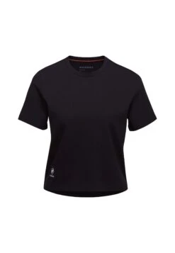 Mammut Massone Cropped Patch - T-Shirt Basic - Black -Mammut c6eb40c3d87b41e89dcf86fcbe50979e