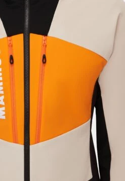 Mammut Aenergy Hybrid Hooded - Softshelljas - Savannah-Black -Mammut d274ce0ec120459bb3b3d32c8bbccefa