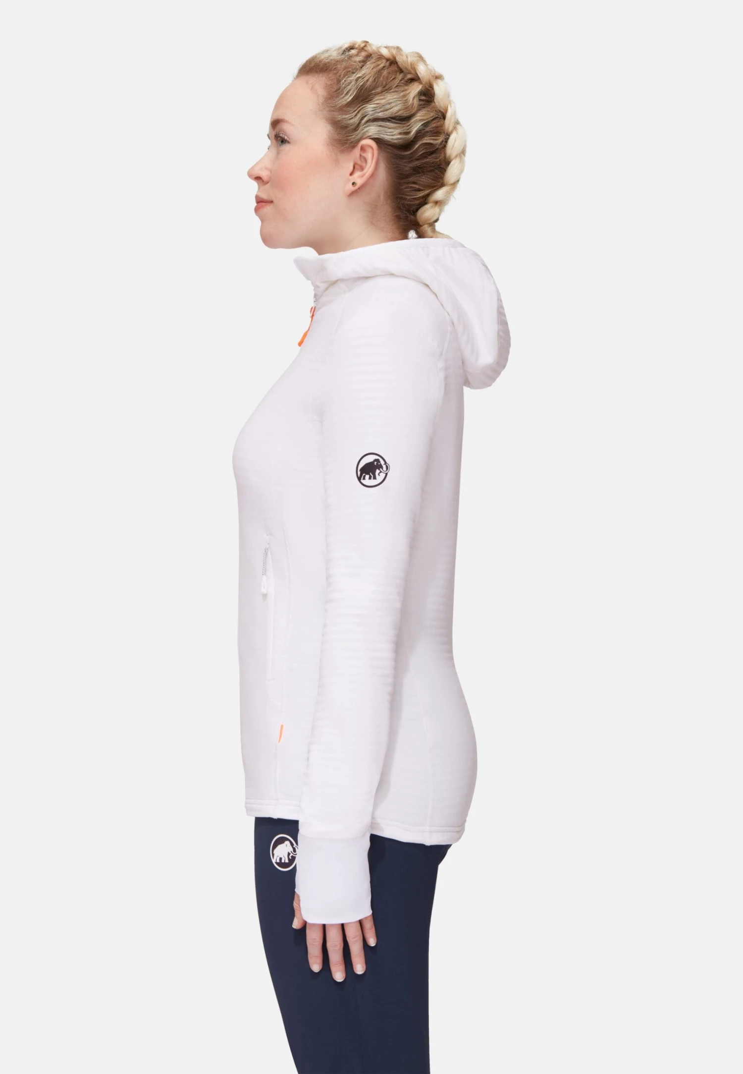 Mammut Taiss Light- Sweater Met Rits - White 5 Mammut Taiss Light- Sweater Met Rits - White - Afbeelding 3