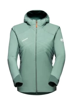 Mammut Rime Light In Flex Hooded - Outdoorjas - Jade-Dark Jade -Mammut ed5c507c4f4749b9a6be5b01043bcc07