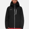 Mammut Stoney - Snowboardjas - Black/White -Mammut ef4fa58db226449ab05b5bfcb65cf0ae
