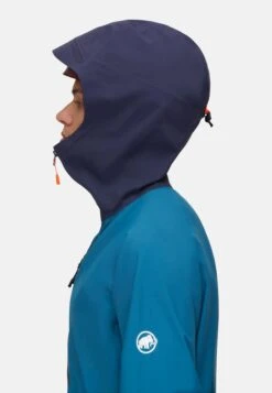 Mammut Taiss Hooded - Regenjas - Deep Ice Marine -Mammut f203cbe02d6d4f6a9a82bf1836e80c04