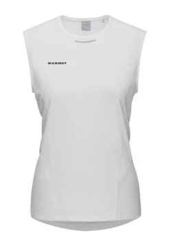 Mammut Aenergy Fl Cap Sleeve Top- T-Shirt Print - White -Mammut f31c82d0f4674e1bb430a87971d45a6e