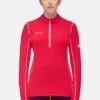Mammut Aenergy Ml Half Zip Pull- Longsleeve - Azalea