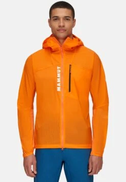 Mammut Aenergy Wb Hooded - Windjack - Dark Tangerine