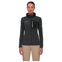 Mammut Women's Aenergy Light ML Hooded Jacket - Fleecevest -Mammut mammut womens aenergy light ml hooded jacket fleecevest detail 4
