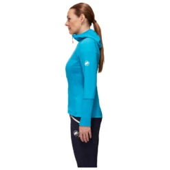 Mammut Women's Eiswand Advanced ML Hooded Jacket - Fleecevest -Mammut mammut womens eiswand advanced ml hooded jacket fleecevest detail 3
