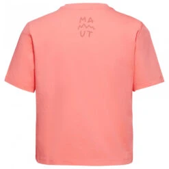 Mammut Women's Massone T-Shirt Cropped Lettering - T-shirt 13 Mammut Women's Massone T-Shirt Cropped Lettering - T-shirt -Mammut mammut womens massone t shirt cropped lettering t shirt detail 2