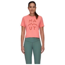 Mammut Women's Massone T-Shirt Cropped Lettering - T-shirt 12 Mammut Women's Massone T-Shirt Cropped Lettering - T-shirt -Mammut mammut womens massone t shirt cropped lettering t shirt detail 4