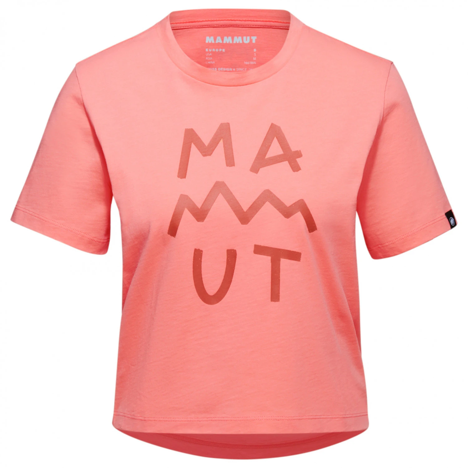 Mammut Women's Massone T-Shirt Cropped Lettering - T-shirt 3 Mammut Women's Massone T-Shirt Cropped Lettering - T-shirt