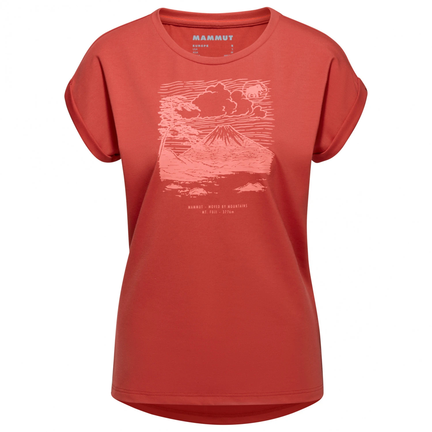 Mammut Women's Mountain T-Shirt Fujiyama - Sportshirt 8 Mammut Women's Mountain T-Shirt Fujiyama - Sportshirt - Afbeelding 6