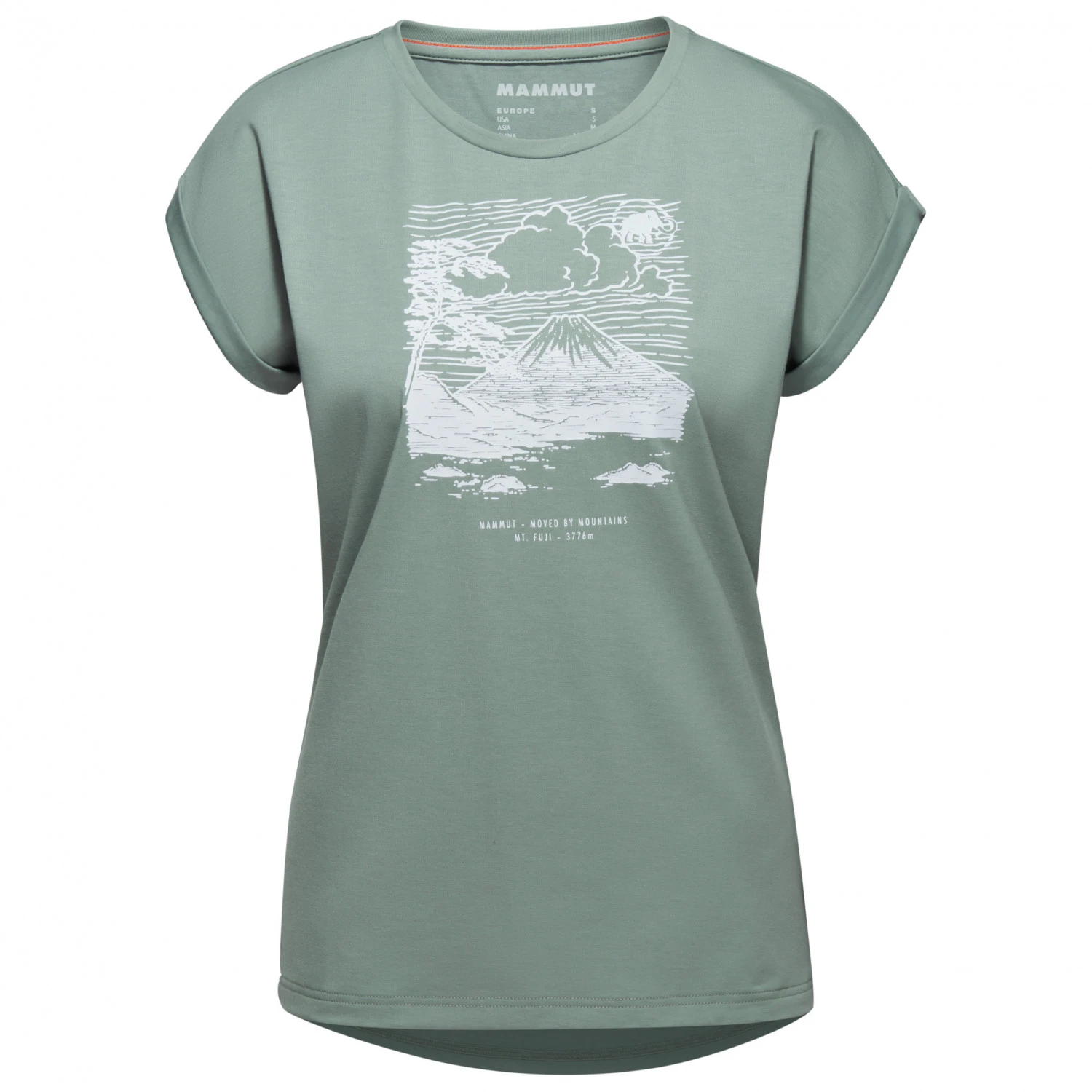 Mammut Women's Mountain T-Shirt Fujiyama - Sportshirt 4 Mammut Women's Mountain T-Shirt Fujiyama - Sportshirt - Afbeelding 2