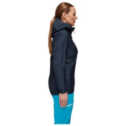 Mammut Women's Nordwand Light HS Hooded Jacket - Regenjas -Mammut mammut womens nordwand light hs hooded jacket regenjas detail 3
